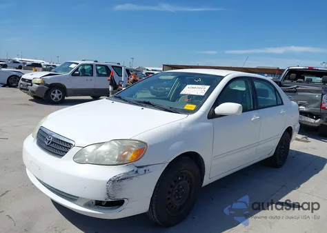 2008 Toyota Corolla Le из США, поврежденный, VIN 2T1BR32E98C885129